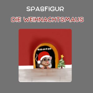 Die kleine Weihnachtsmaus-Stabpuppen
