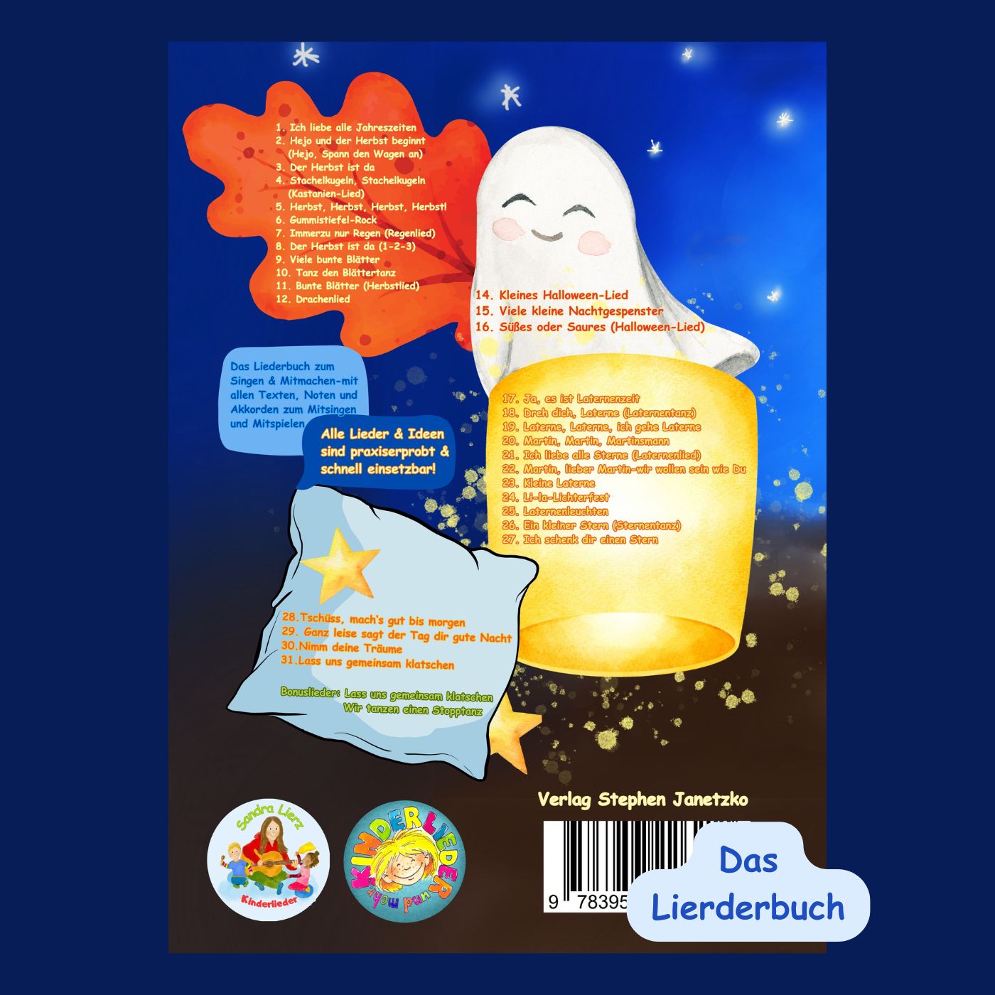 eBook PDF Buch Ja, es ist Laternenzeit-Das große Herbst- und Laternenbuch