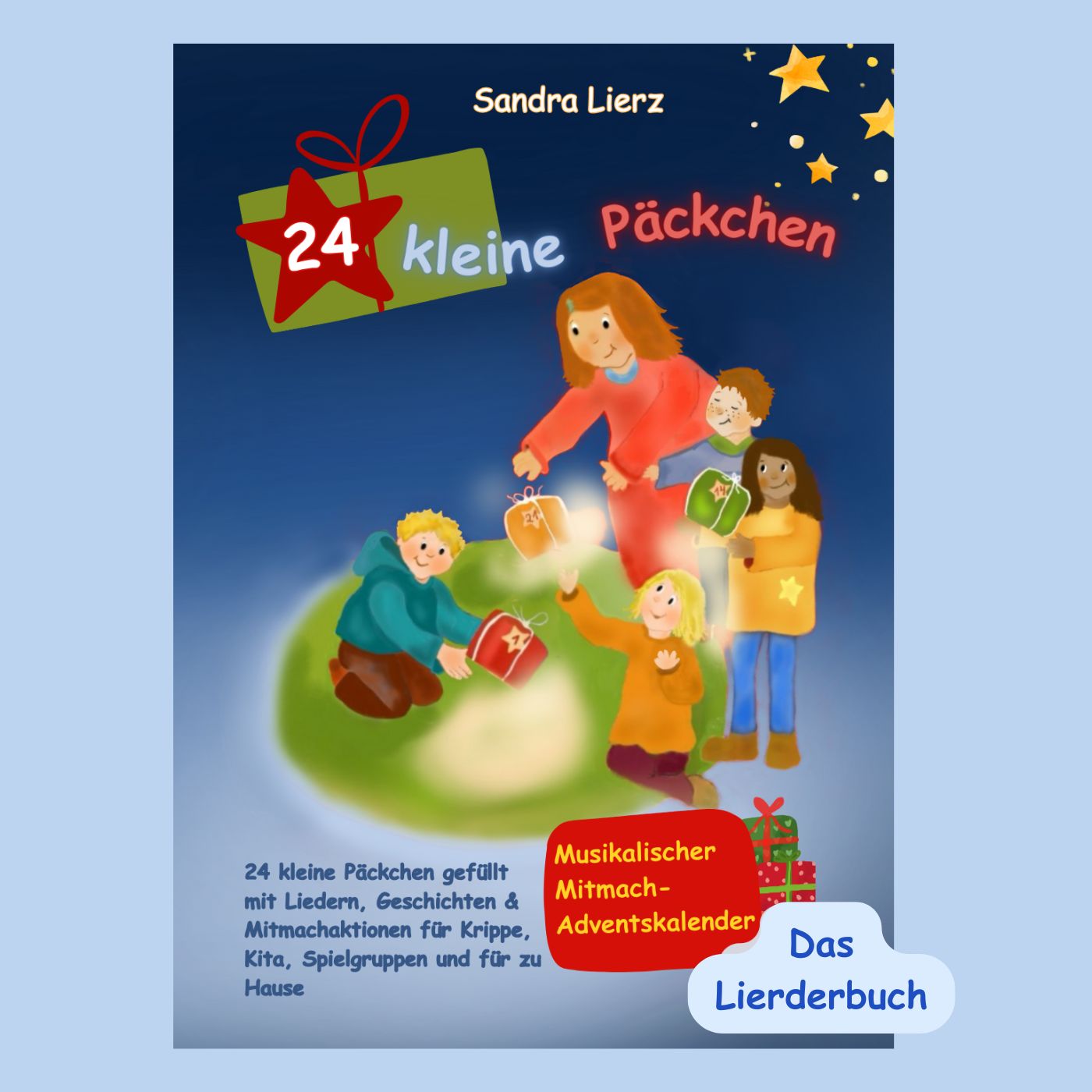 eBook PDF Buch 24 kleine Päckchen- Der große Musikalische Mitmach-Adventskalender