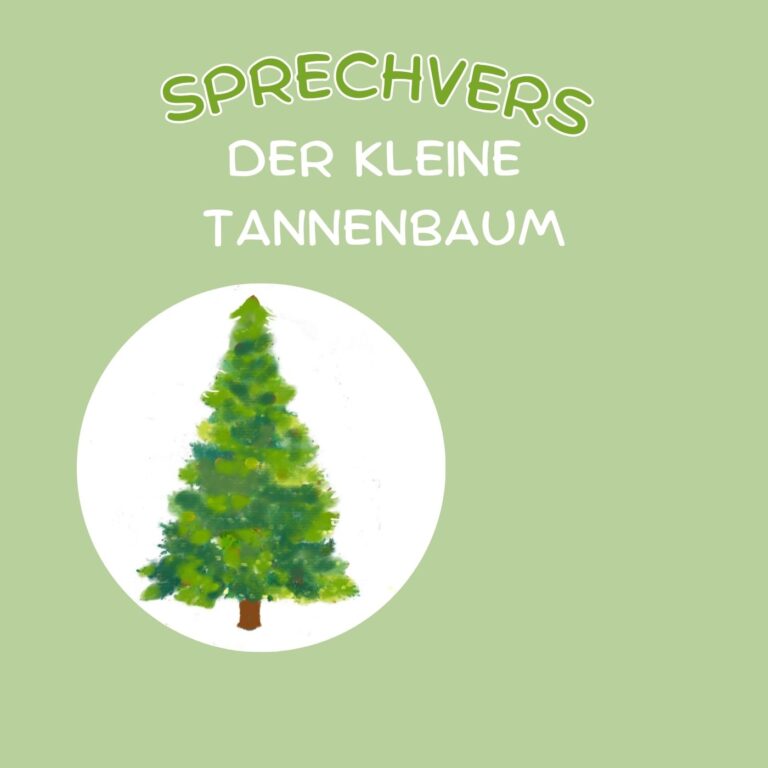 Der kleine Tannenbaum -Sprechvers