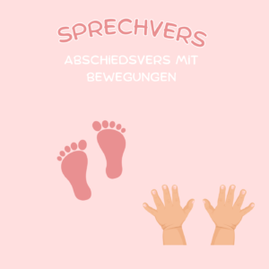 Abschiedsvers mit Bewegungen