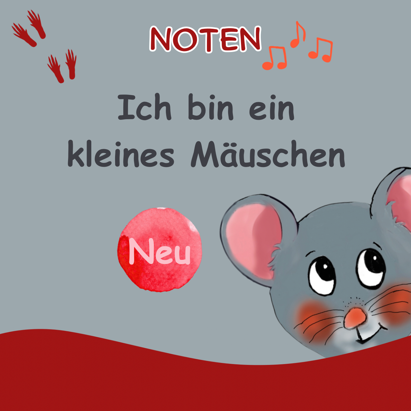 Ich bin ein kleines Mäuschen (Noten)