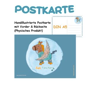 Sali Tönchen Postkarte DIN A 5