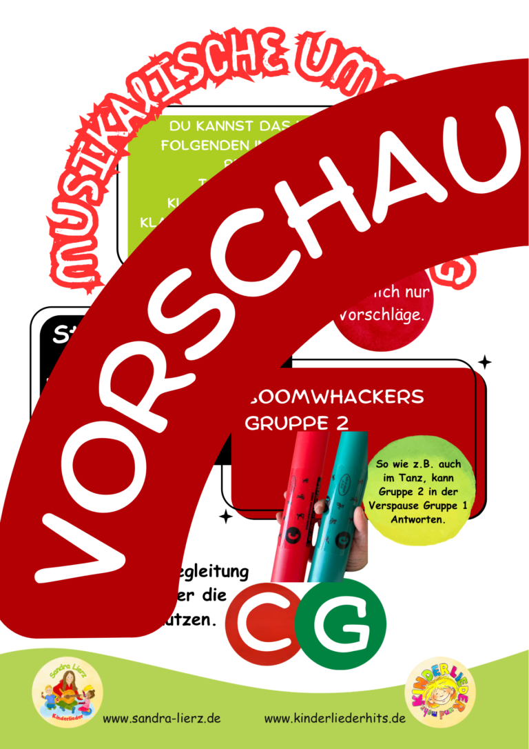 Frühlings-Rock-Das Paket für Vorschule und Grundschule