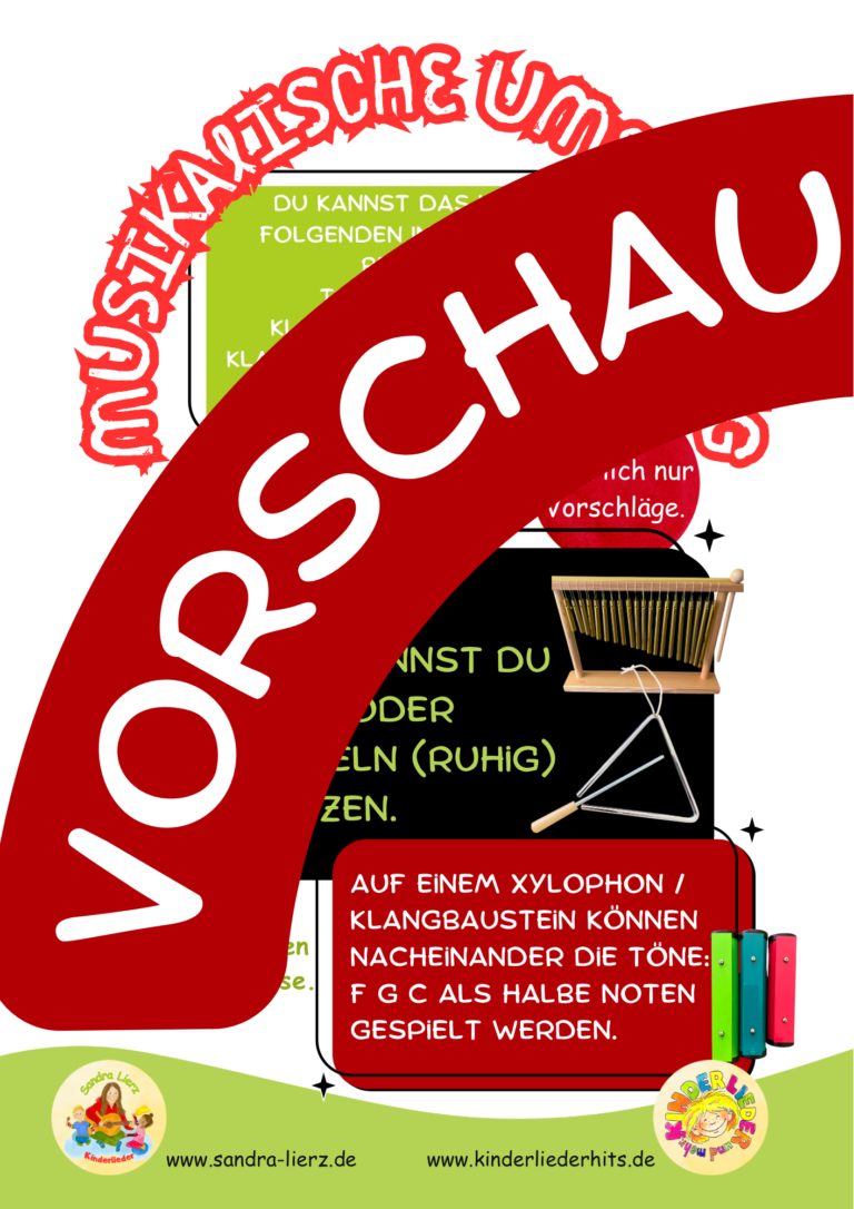 Frühlings-Rock-Das Paket für Vorschule und Grundschule