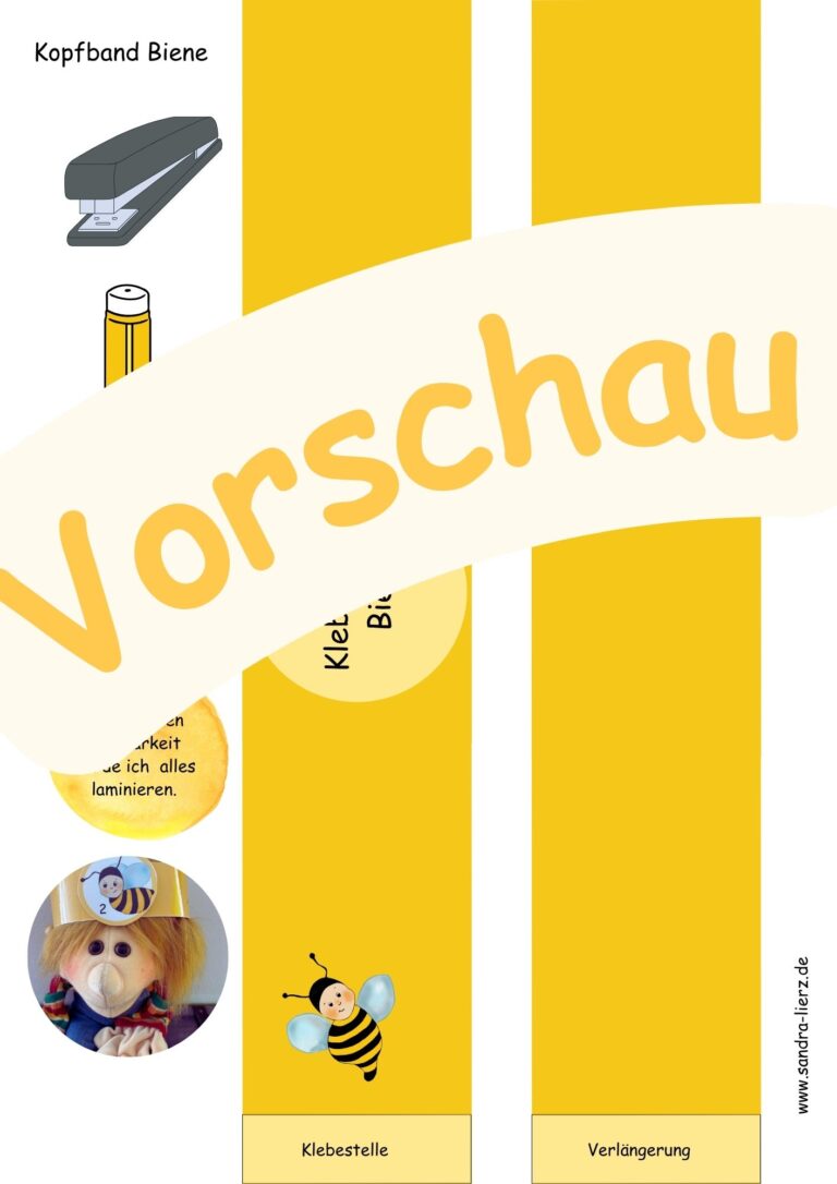 Fünf kleine Bienen-Paket