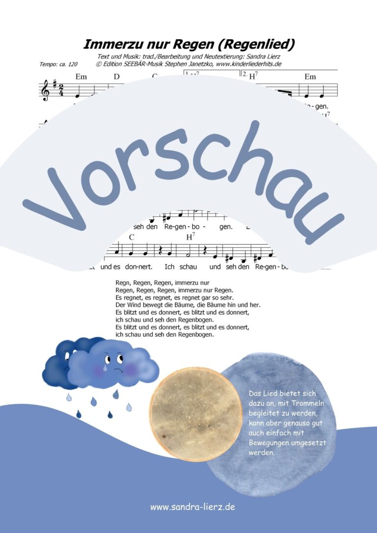 KITA-MUSIK KOMPAKT-REGEN