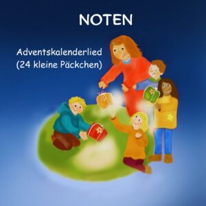 Adventskalenderlied (24 kleine Päckchen)-Noten