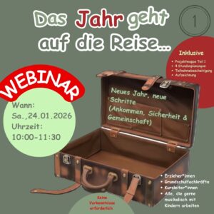 Das Jahr geht auf die Reise Teil 1- Neues Jahr, neue Schritte-Ankommen, Sicherheit & Gemeinschaft