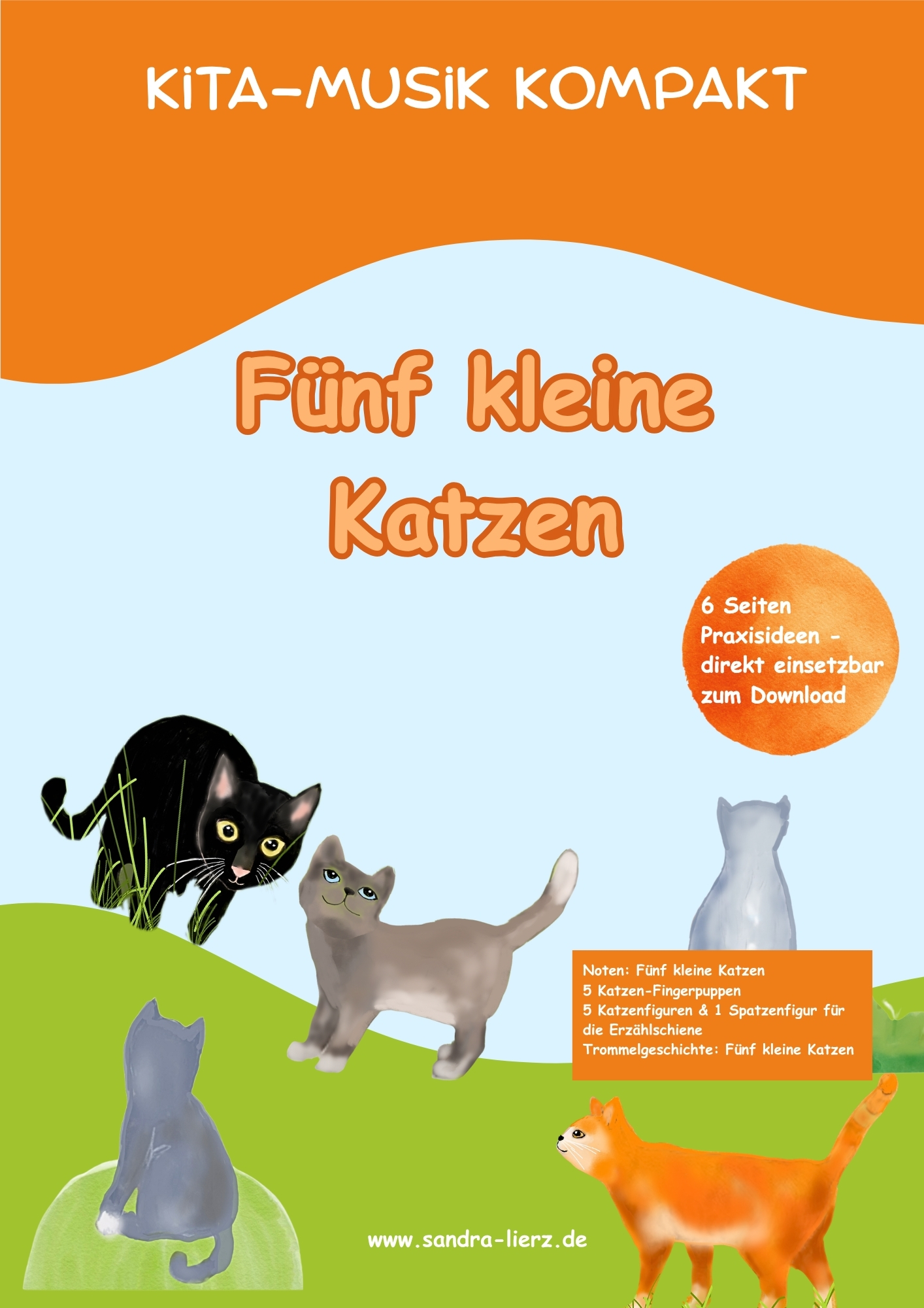 KITA-MUSIK KOMPAKT-Fünf kleine Katzen