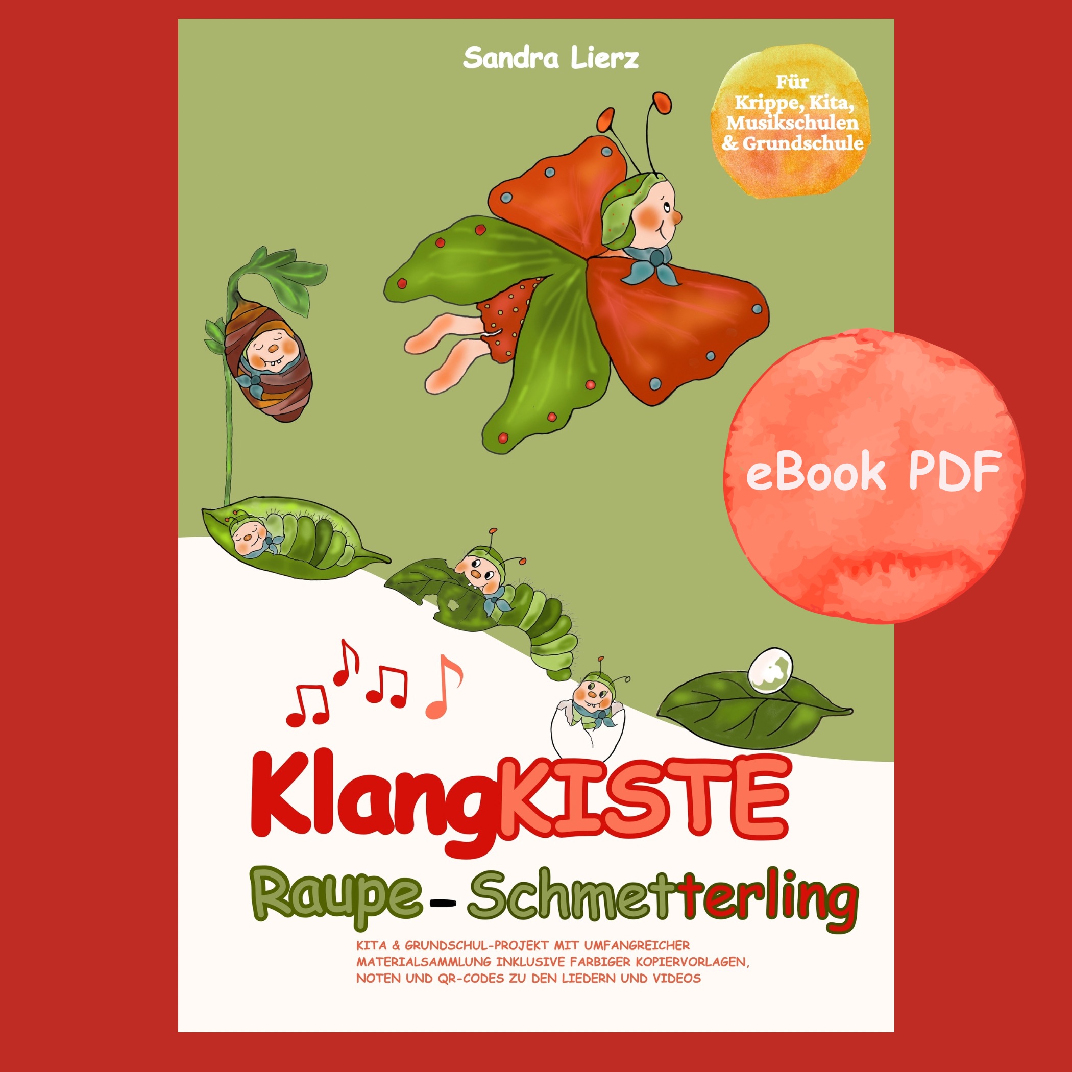 eBook PDF BUCH KlangKISTE-Raupe-Schmetterling