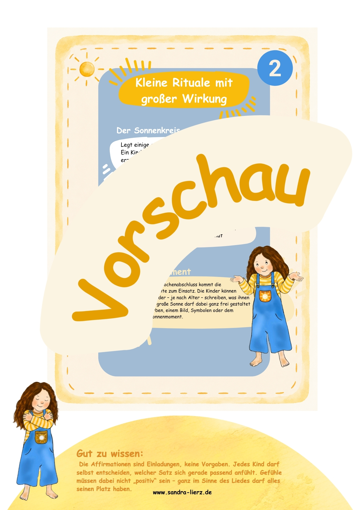 Lieber Tag-Digitales Praxispaket(Musik, Affirmationen & kleine Rituale für starke Kinder)