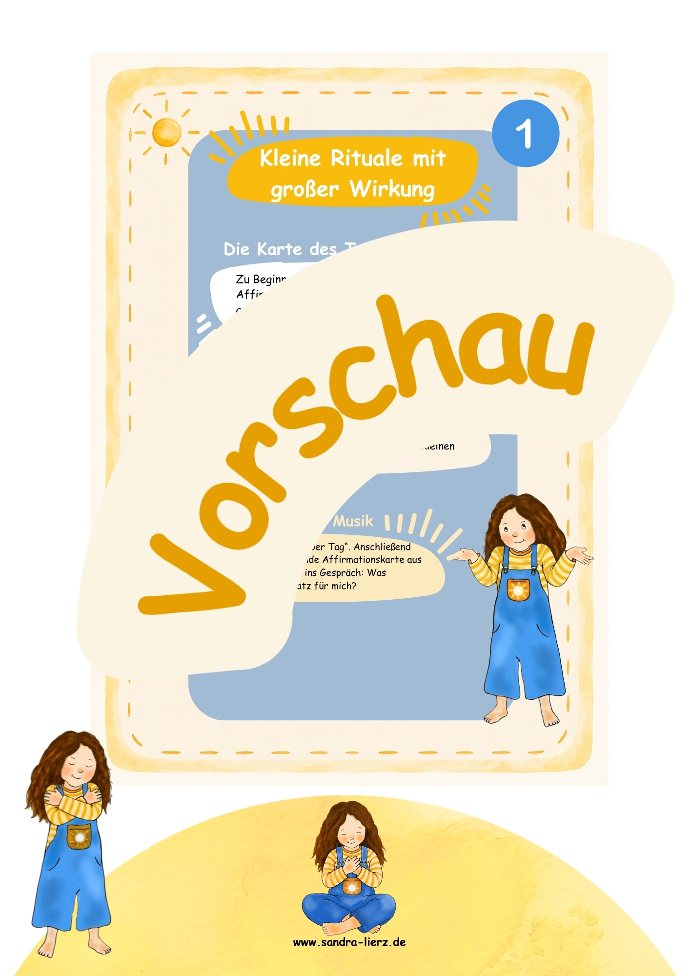 Lieber Tag-Digitales Praxispaket(Musik, Affirmationen & kleine Rituale für starke Kinder)