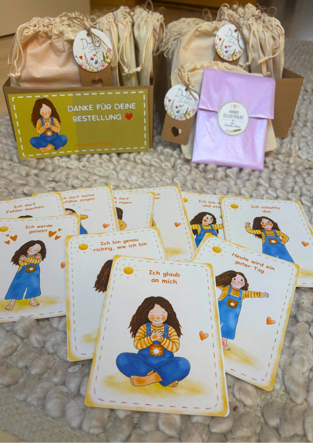 Lieber Tag-Komplett Bundle ☀️(Digitales Praxispaket & physisches Affirmationskartenset)